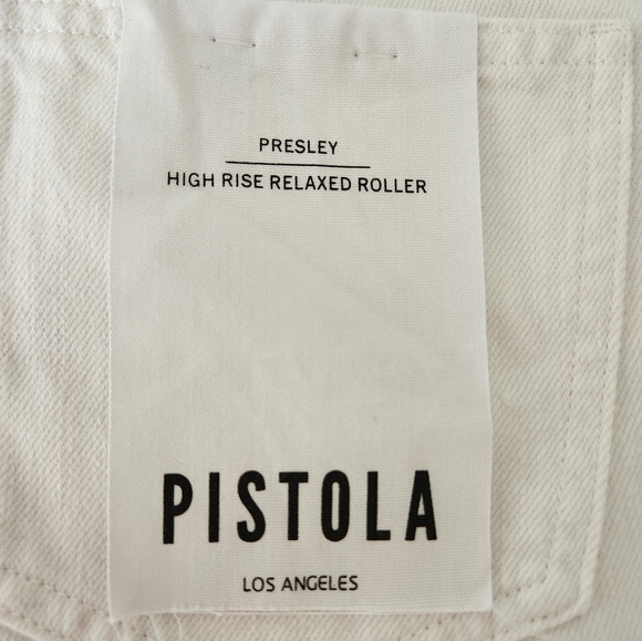 PISTOLA Presley High Rise Relaxed Roller Jeans Anthropologie NWT - Picture 10 of 11